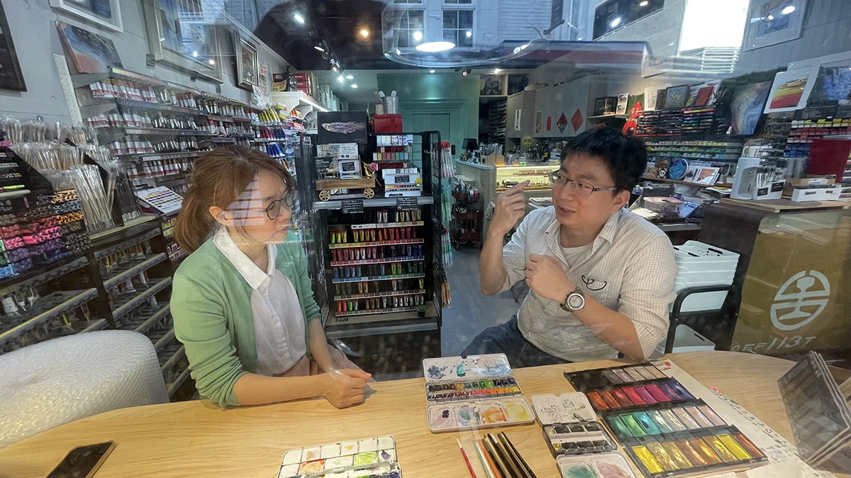 布克老師、陳坤陽老闆